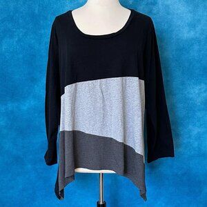 Fashion Bug Long-Sleeved Top, 4X